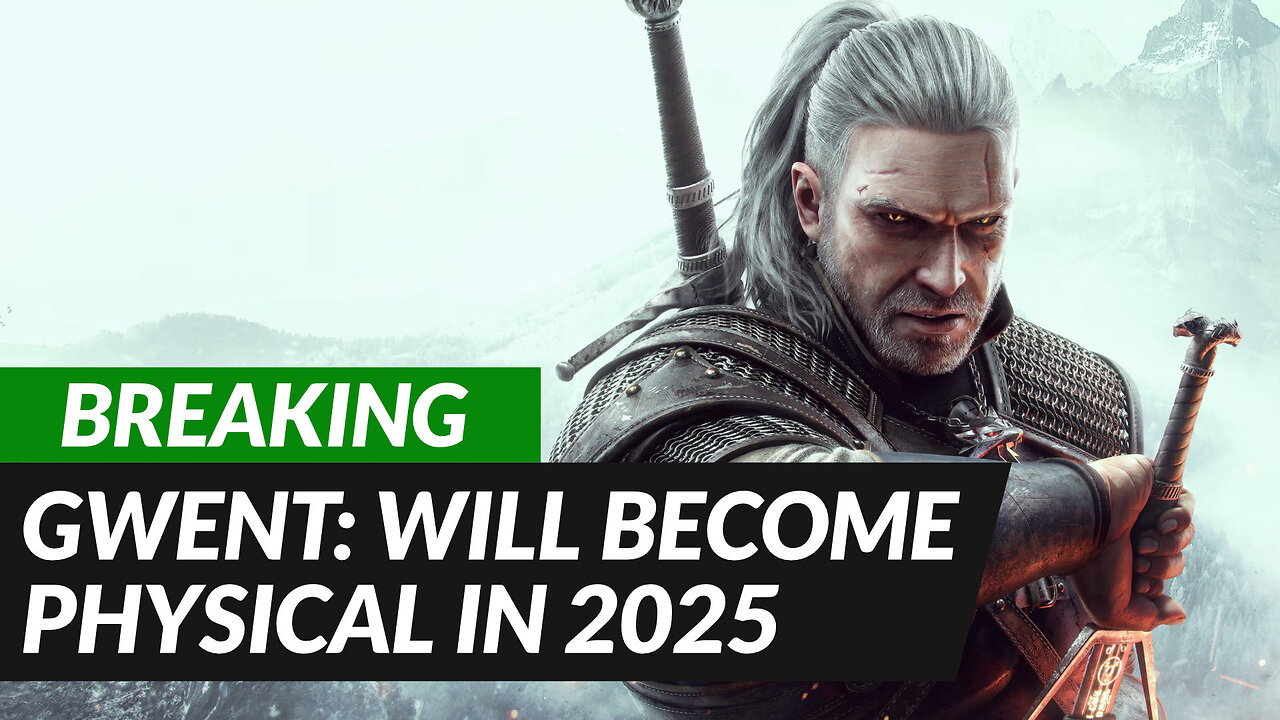Gwent: The Witcher PHYSICAL Card Game Announced! ⚔️🍺