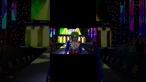 Doink The Clown Entrance WWE 2k22 #shorts