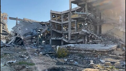 North Gaza Bike Ride West of Gaza City Stunning Extensive Destruction Dec 2024