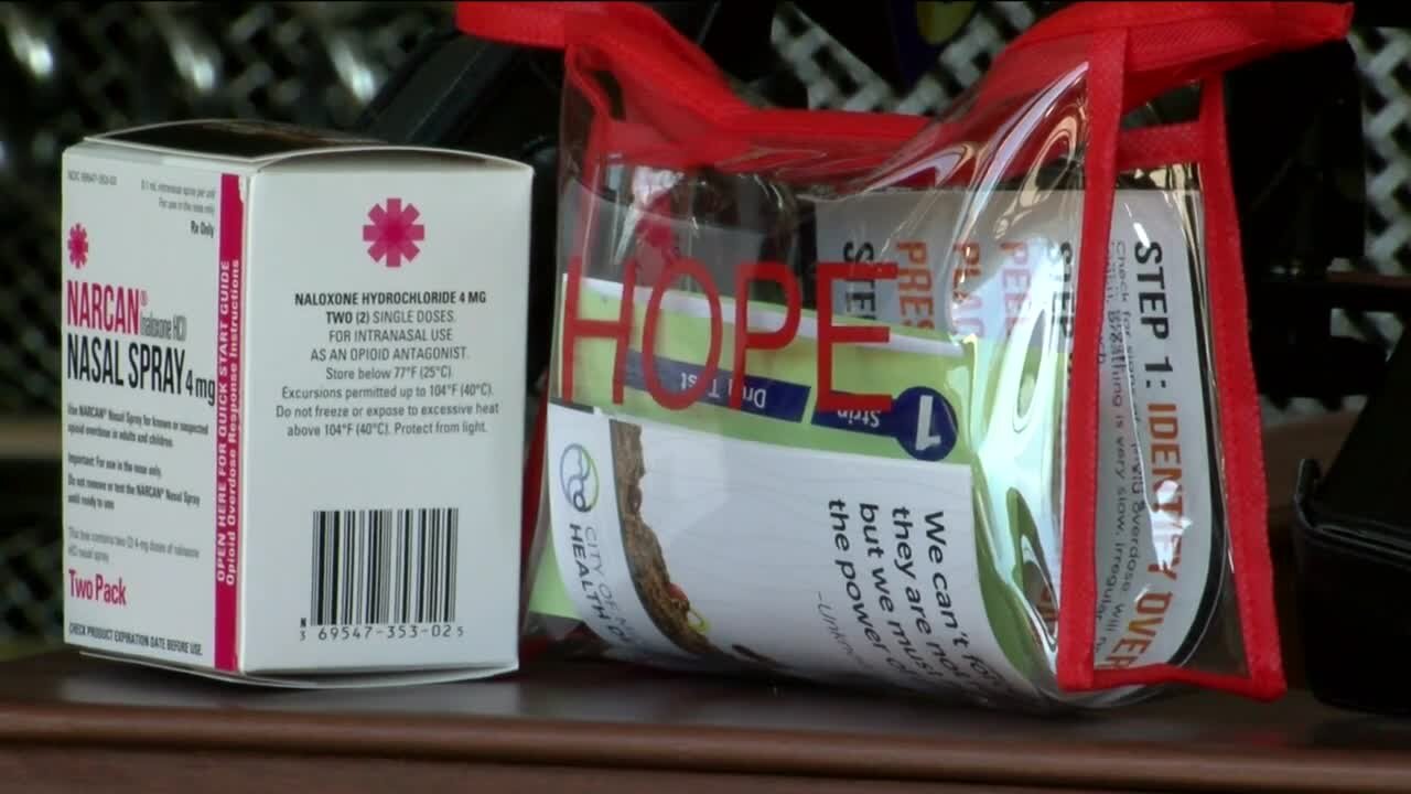 Milwaukee Fire Department distributes HOPE Kits to help prevent accidental overdoses