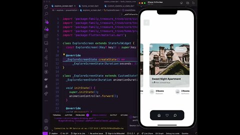 Preview on the Real Estate Mini App.