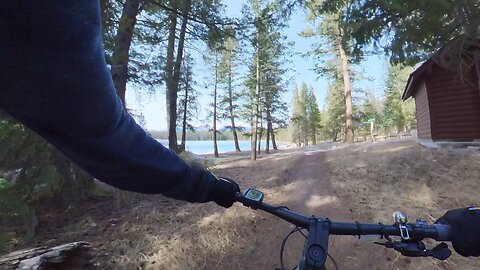 Forest trail to the beach