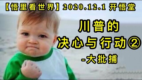 【悟里看世界】KWT373 201201-03 cpdjxyxd(2) 川普的决心与行动（2)-大批捕