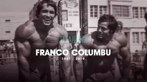 Tio Arnold faz homenagem ao seu grande amigo Franco Columbu