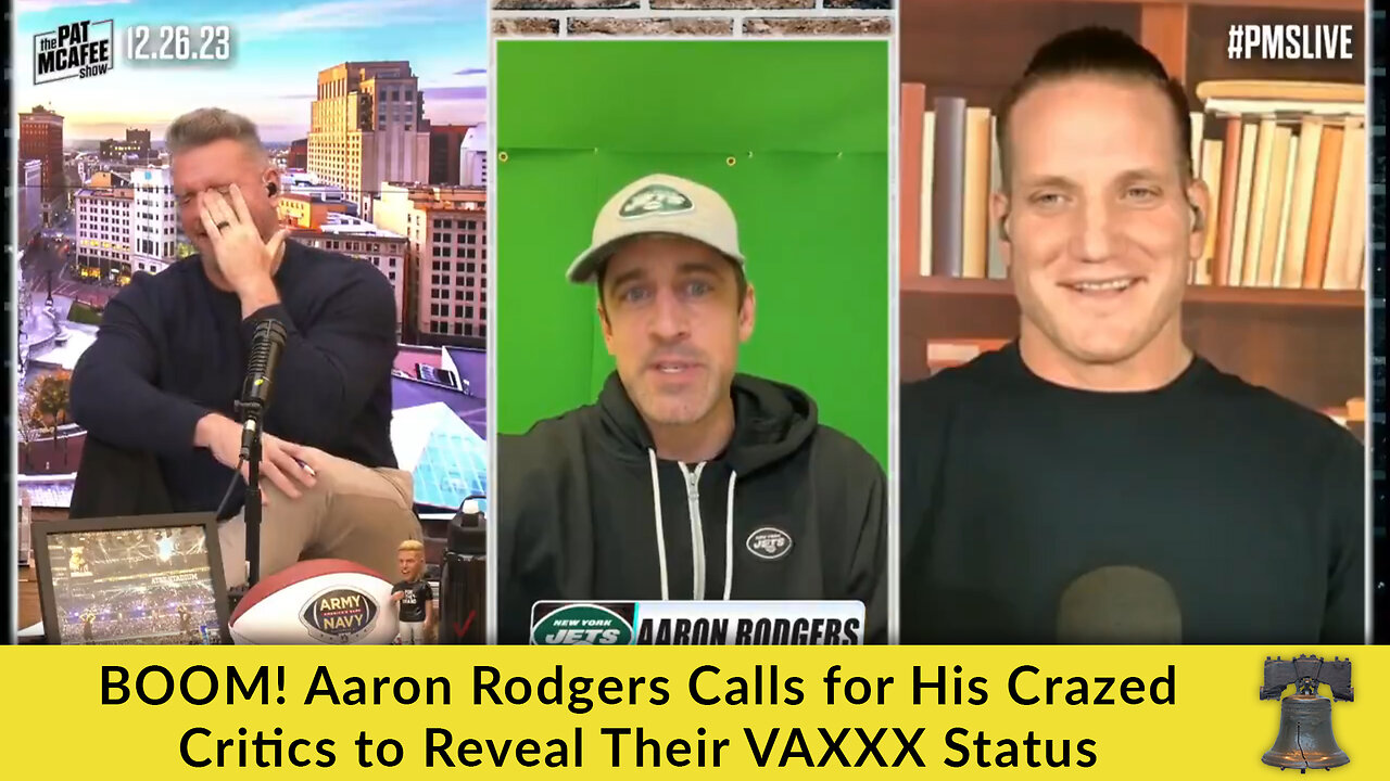 BOOM! Aaron Rodgers Calls for His Crazed Critics to Reveal Their VAXXX Status