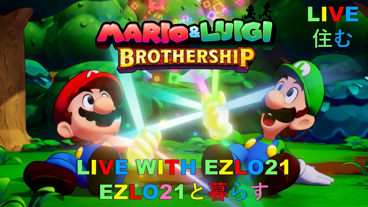 Mario & Luigi Brothership Midnight Launch | Live With EZLO21