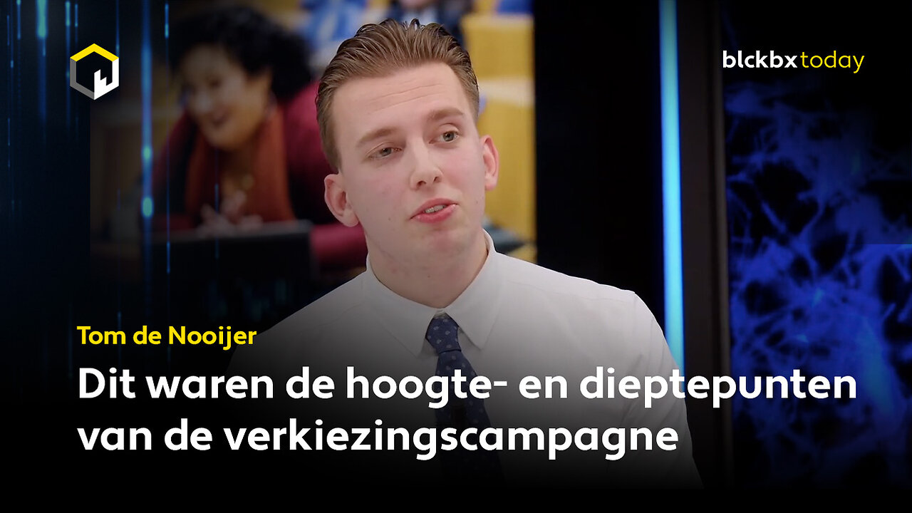 Dit waren de hoogte- en dieptepunten van de verkiezingscampagne - Tom de Nooijer