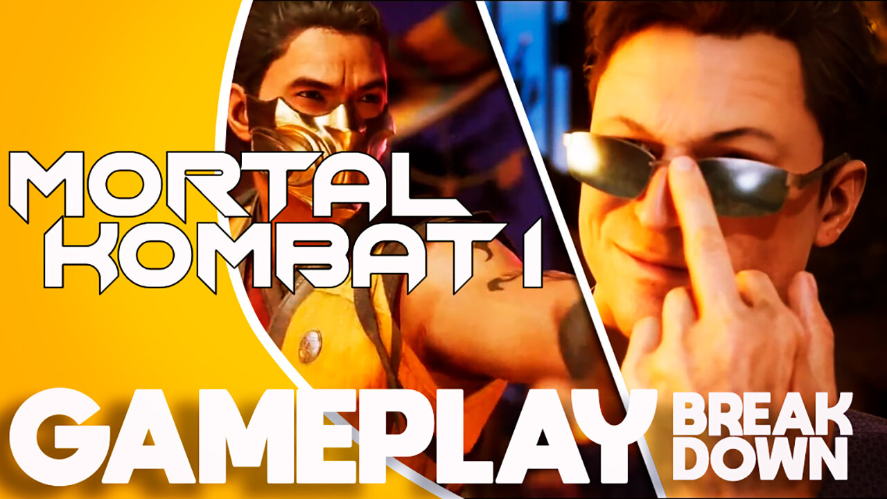 Mortal Kombat 1 - Official Scorpion And Johnny Cage Character Gameplay Breakdown