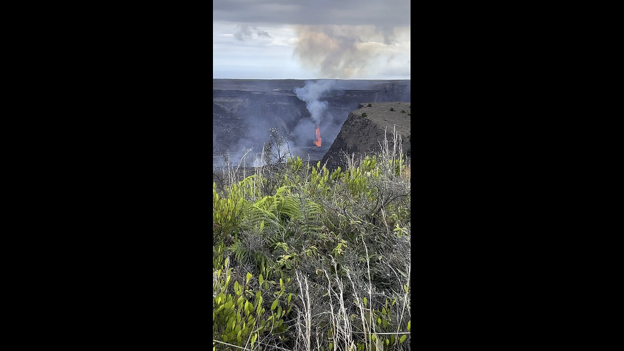 Hawaii Big Island volcano Eruption