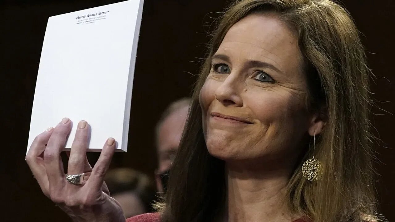 TRUMP SWEARS in new Supreme Covid Justice Amy Coney Barrett. Come chat.