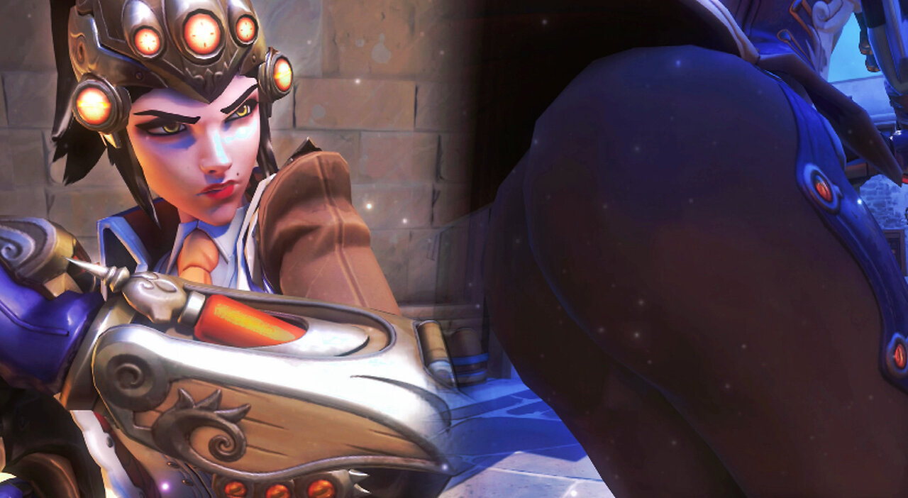 Contesse Widowmaker Thick Big Ass Booty Pics in Game | Overwatch 2 (18+)