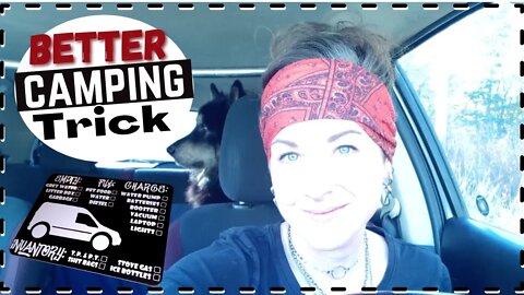 Remember this easy camping trick! | Camp without forgetting a thing.