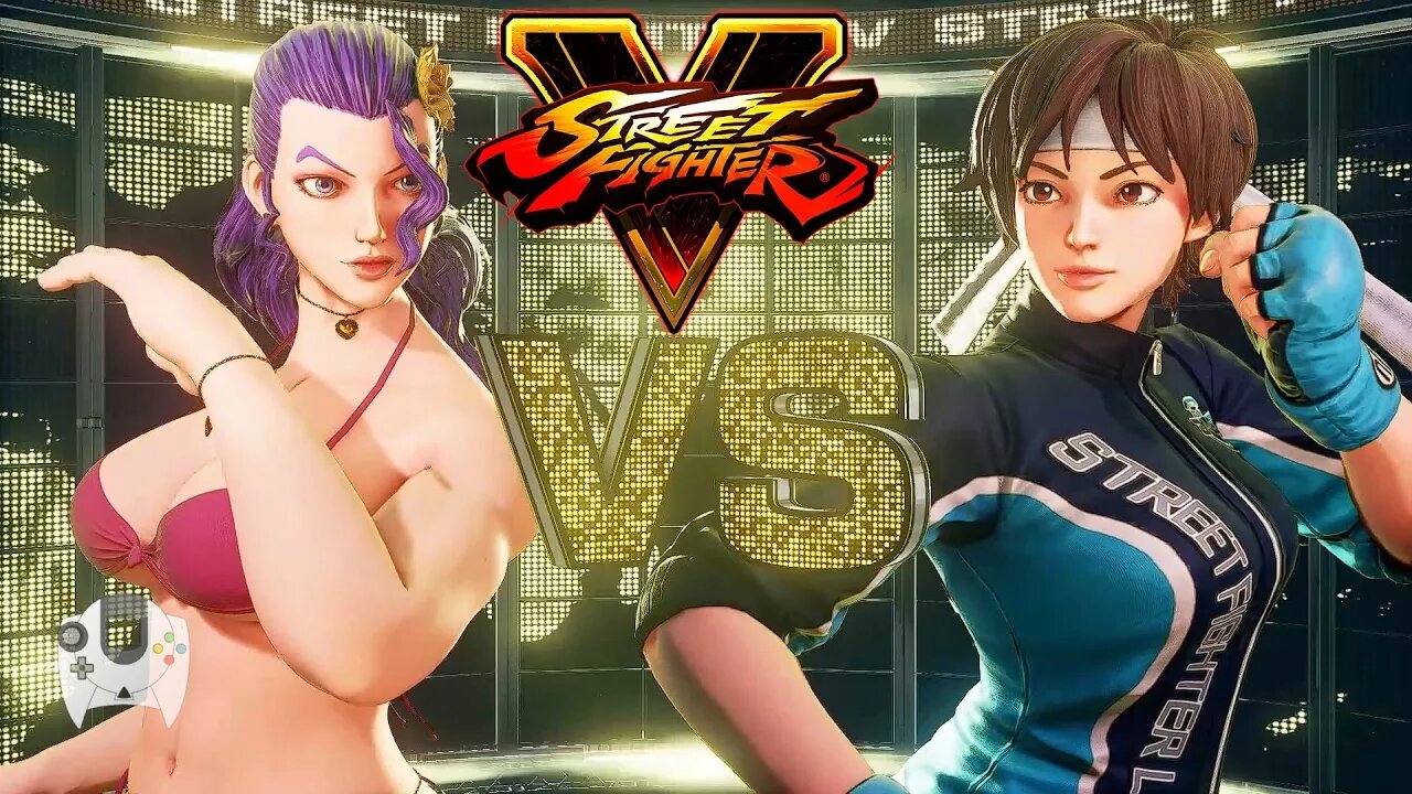 Rose VS Sakura Street Fighter 5 Champion Edition