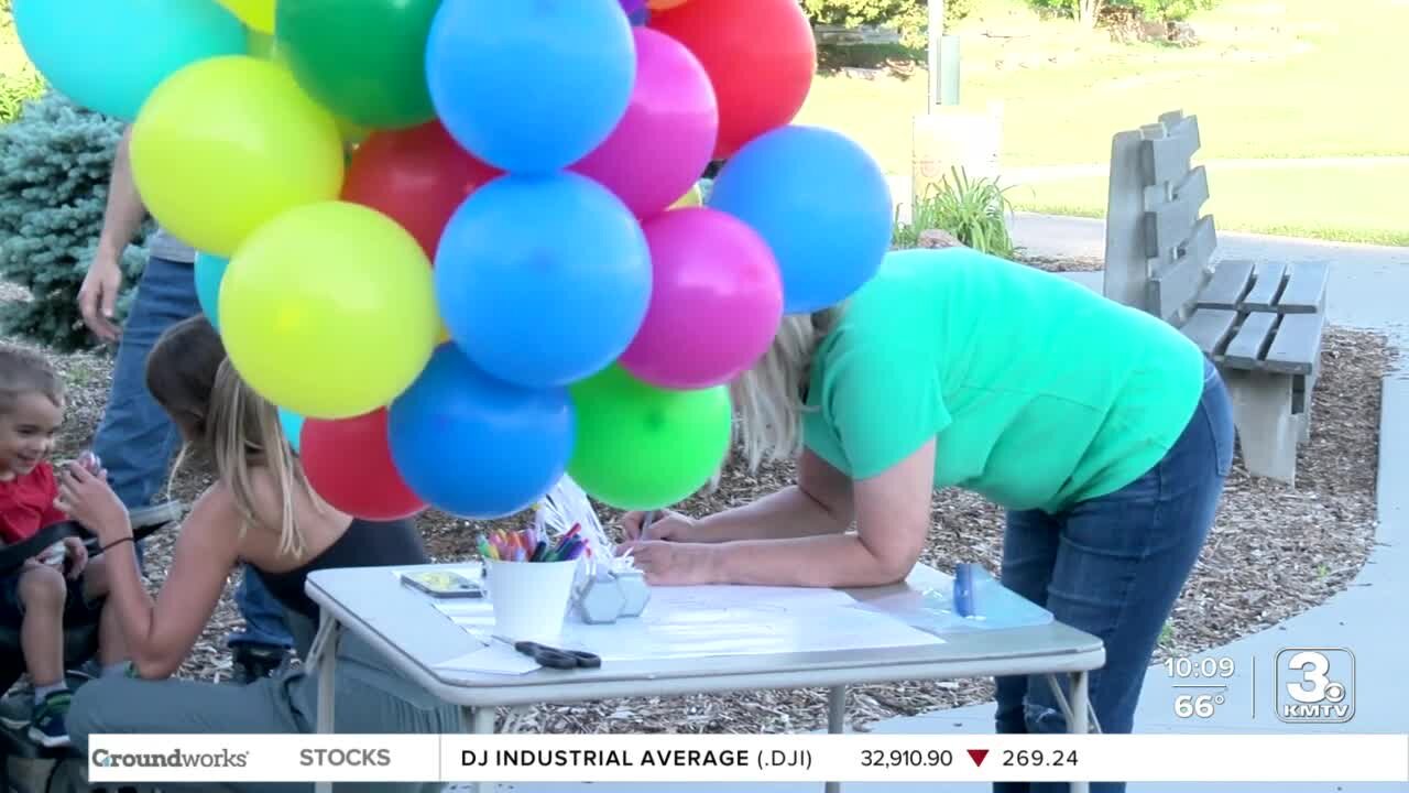 Balloon release held Wednesday to honor Ryan Larson's birthday