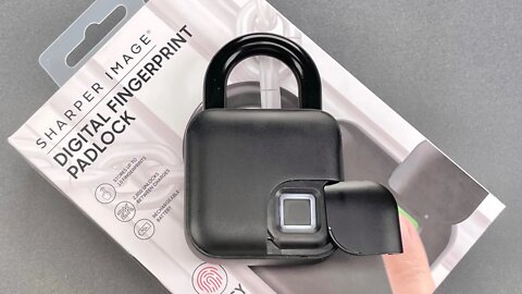 [1320] Opened FAST: New Sharper Image Fingerprint Padlock