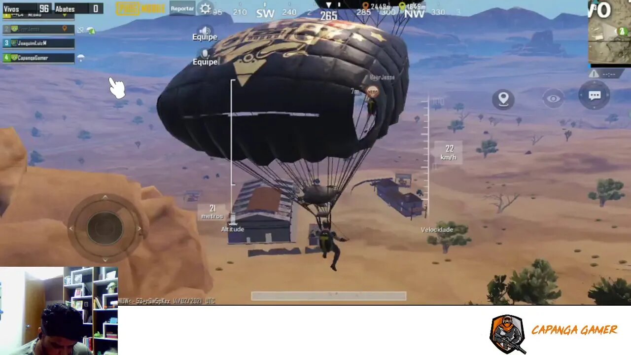 Gameplay Jogando PUBG Mobile, ajude esse canal a crescer Curti e compartilhe.