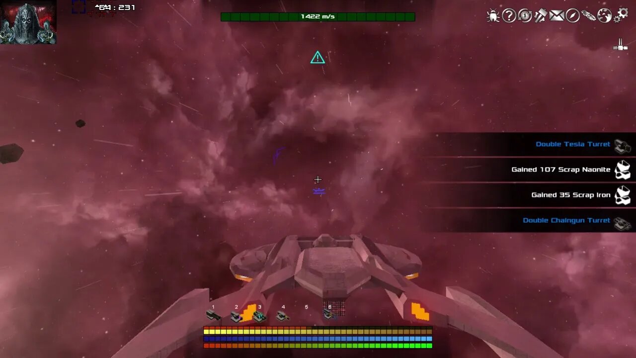 Avorion fun with akira class starship