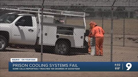 Cooling system fails at Perryville Prison near Goodyear