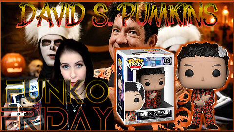 David S. Pumpkins on this weeks Funko Friday with Jules!!