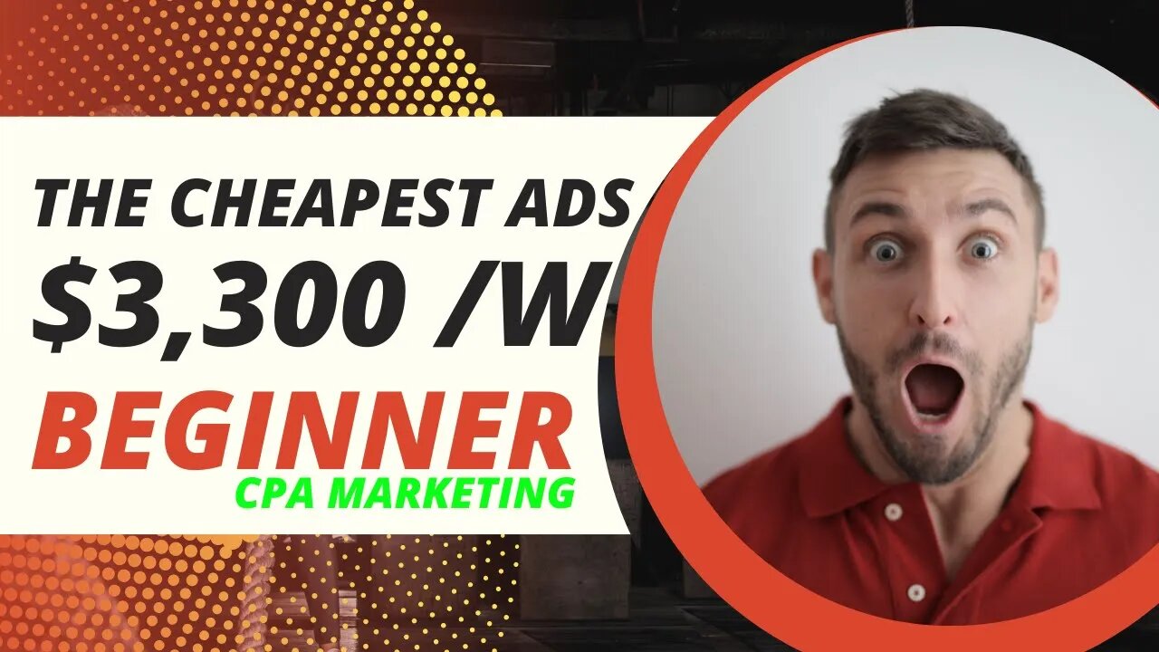 $3300 CHEAPEST WEEKLY ADS METHOD, CPA Marketing, Make Money Online, Marketing, Earning