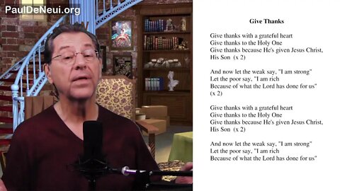 22.11.22 - Give Thanks with #pauldeneui