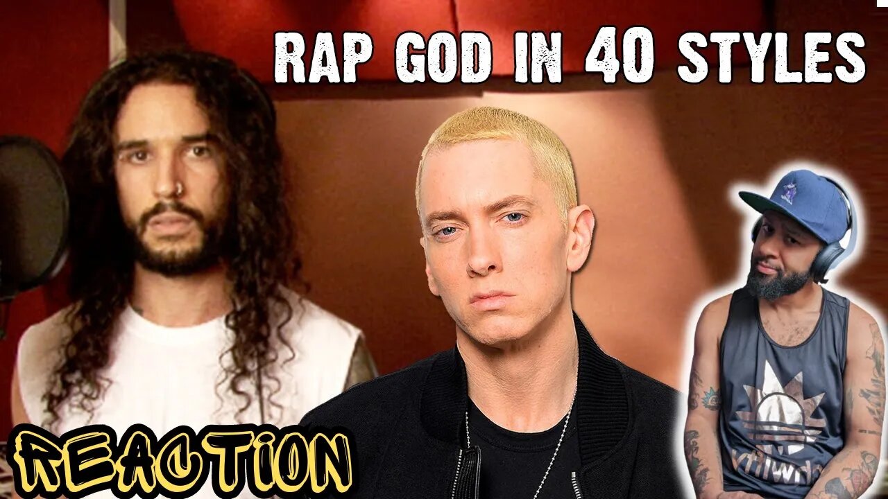 40 STYLES?! | Eminem - Rap God | Performed In 40 Styles | Ten Second Songs FIRST TIME (REACTION)