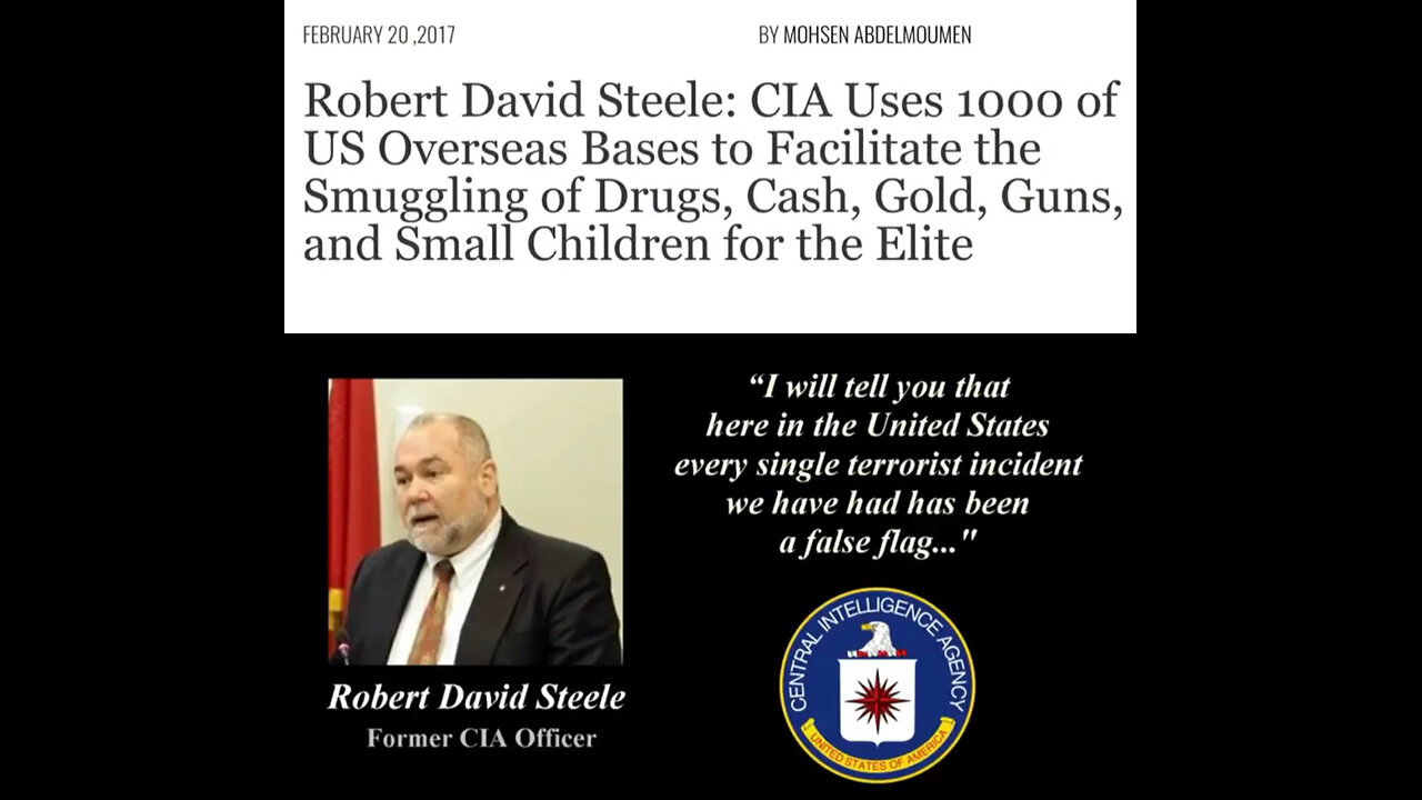 Robert David Steele RIP (2017 contract excerpts)