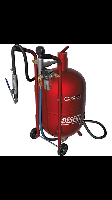 $10 DIY sandblaster made from scraps