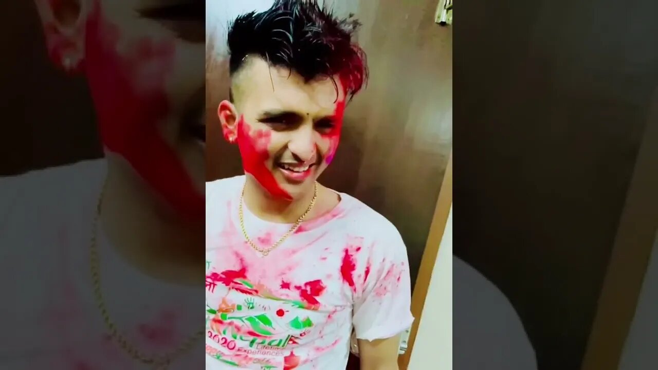 Aanshverma holi bises tiktok video 2022#shortvideo #shorts