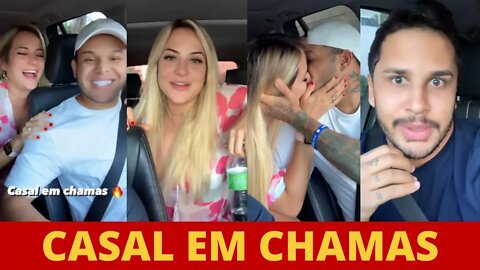 LUCAS GUIMARÃES Com Seu Novo Quadro CASAL EM CHAMAS ENTREVISTA GABI MARTINS E TIERRY