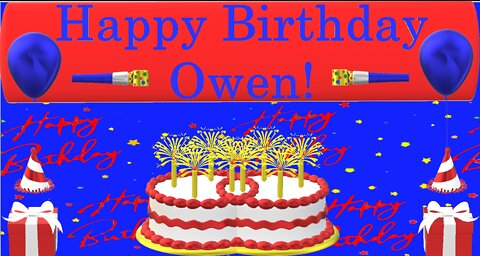 Happy Birthday 3D - Happy Birthday Owen - Happy Birthday To You - Happy Birthday Song