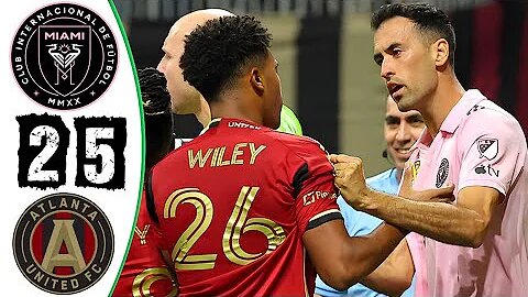 Messi Effect - Inter Miami vs Atlanta United 2-5 Highlights & Goals - 2023