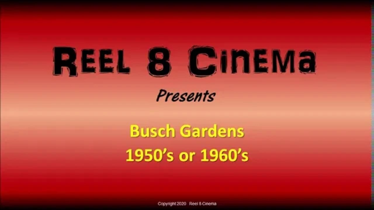 Busch Gardens Amusement Park 1950's or 1960's?
