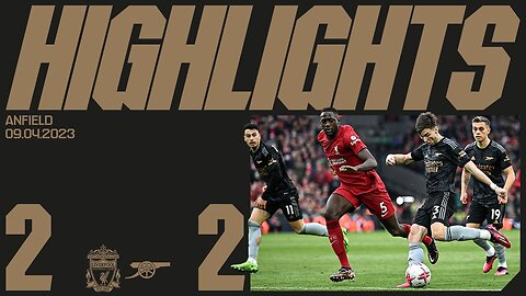 HIGHLIGHTS | Liverpool vs Arsenal (2-2) | Martinelli and Jesus