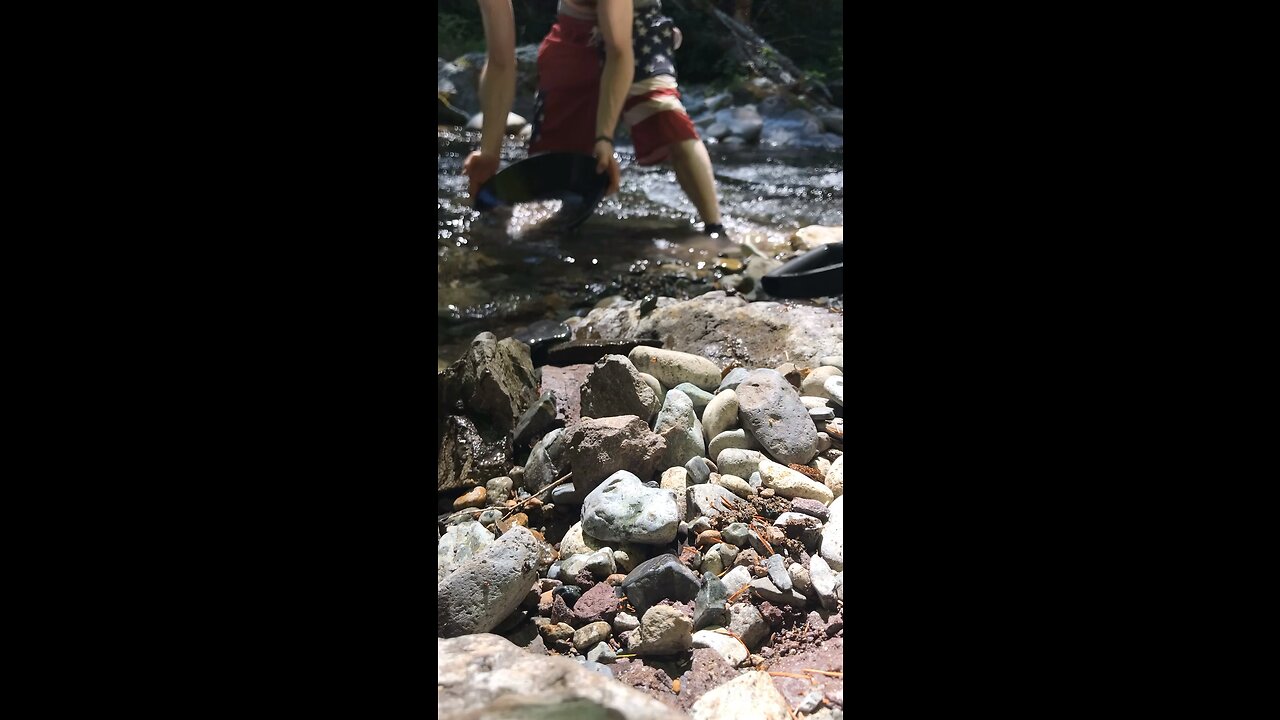 Learning how to read a river. (Gold Prospecting)