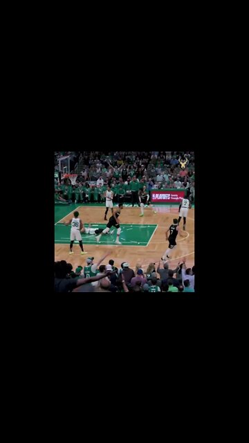 Giannis Setting the tone. 😤