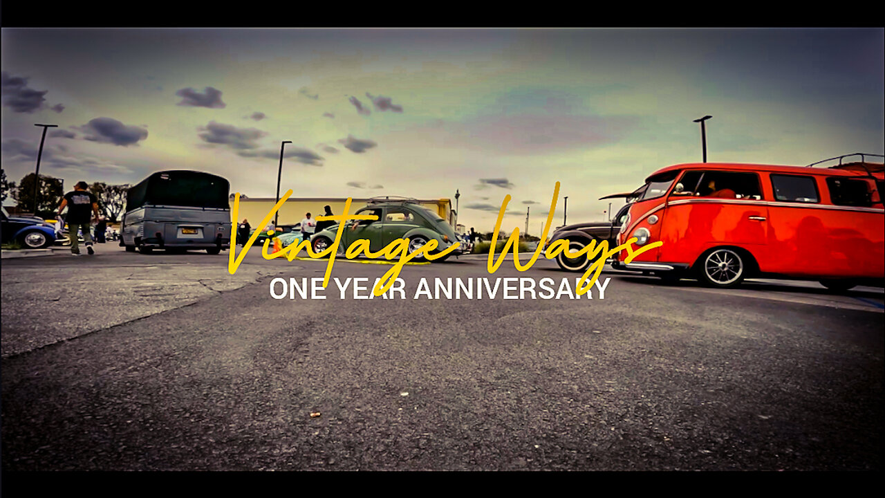 Vintage Ways one year anniversary