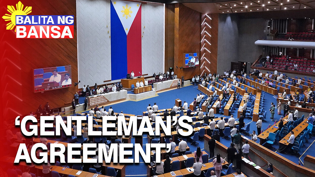 Pagdinig ng Kamara sa umano'y gentleman's agreement, gumulong na