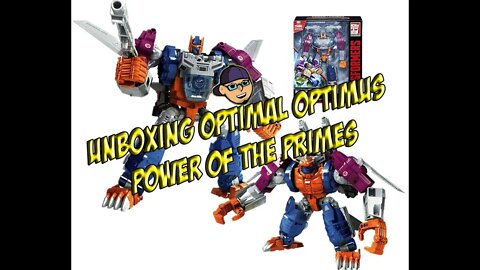 Transformers Optimal Optimus Power of the Primes Takara Tomy Unboxing