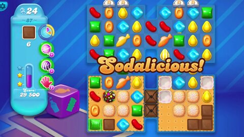 Candy Crush Soda Saga Level 87