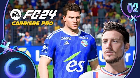 EA SPORTS FC 24 : CARRIÈRE PRO FR #2 - Début de la Ligue 1 ! [ LIVE 🔴]