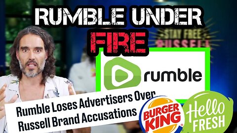 Rumble Under PRESSURE Because of Russell Brand