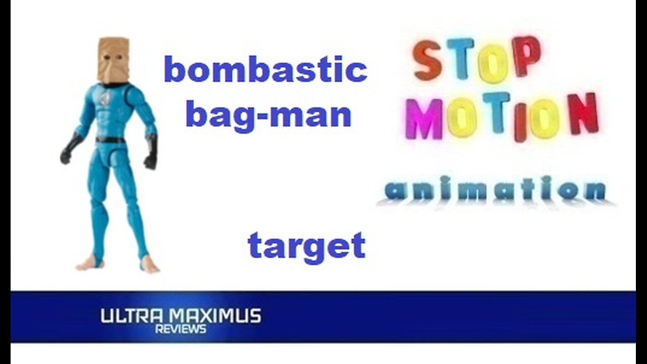 🎬 Bombastic Bag-Man Stop Motion Animation