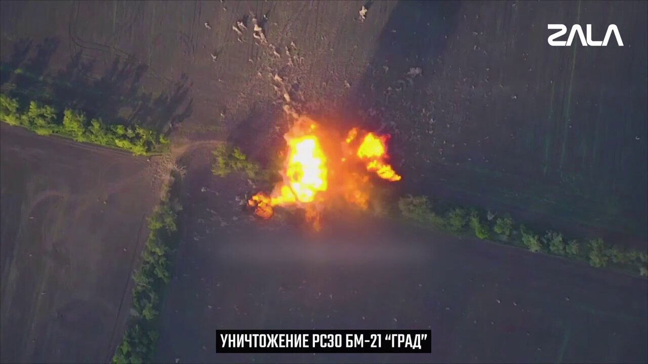 π·πΊπΊπ¦A selection of videos of the Russian Lancet kamikade UAV from ZALA against enemy MLRS