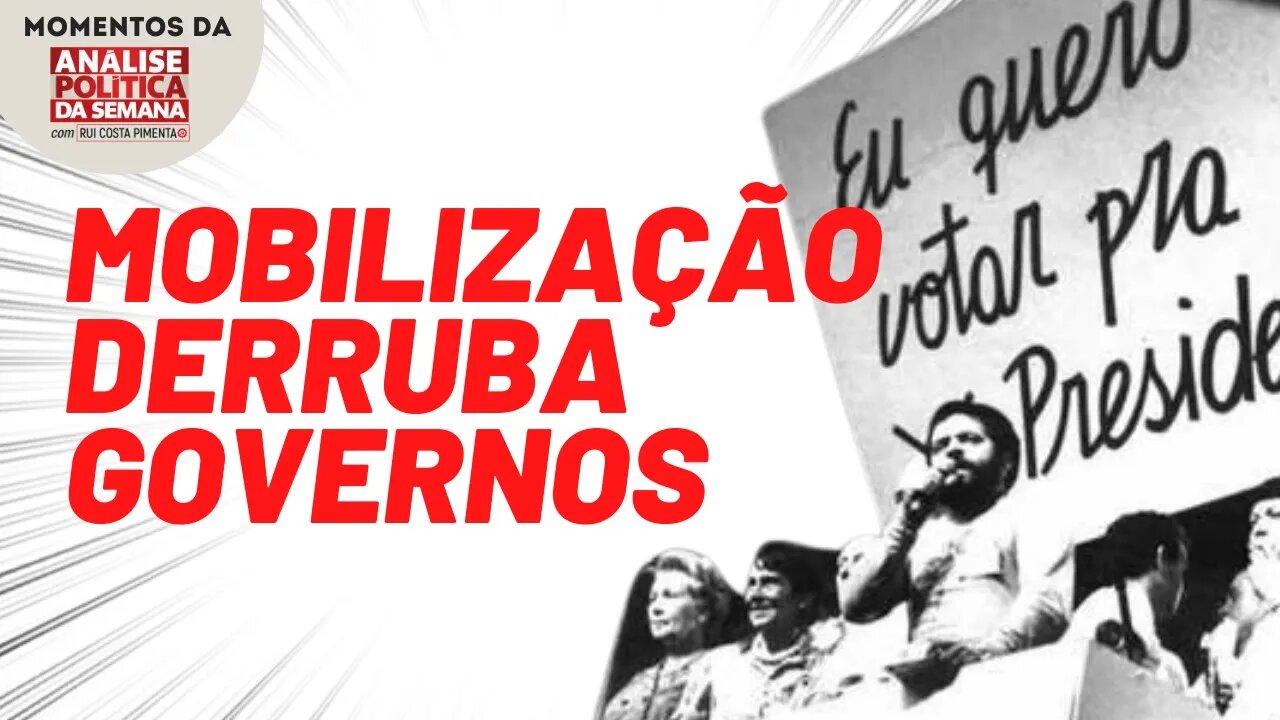 O objetivo da manifestação é derrubar o governo Bolsonaro | Momentos da Análise Política da Semana