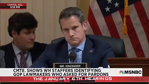 Flashback… Adam Kinzinger: The Only Reason To Ask For A Pardon Is You Think You've Committed A Crime