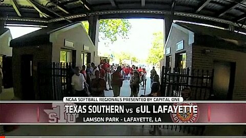 2014 Softball - Lafayette (LA) Regional - Game 2