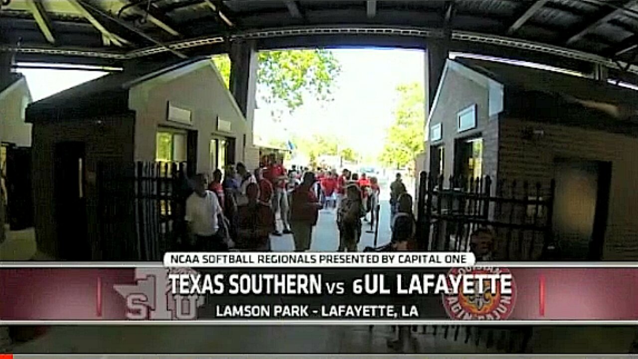 2014 Softball - Lafayette (LA) Regional - Game 2