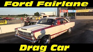 11 Second Ford Fairlane Drag Car Wednesday Night Drags