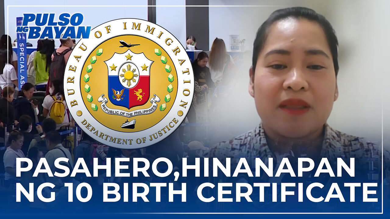 Pasahero sa NAIA, hingian umano ng 10 Birth Certificate sa Immigration